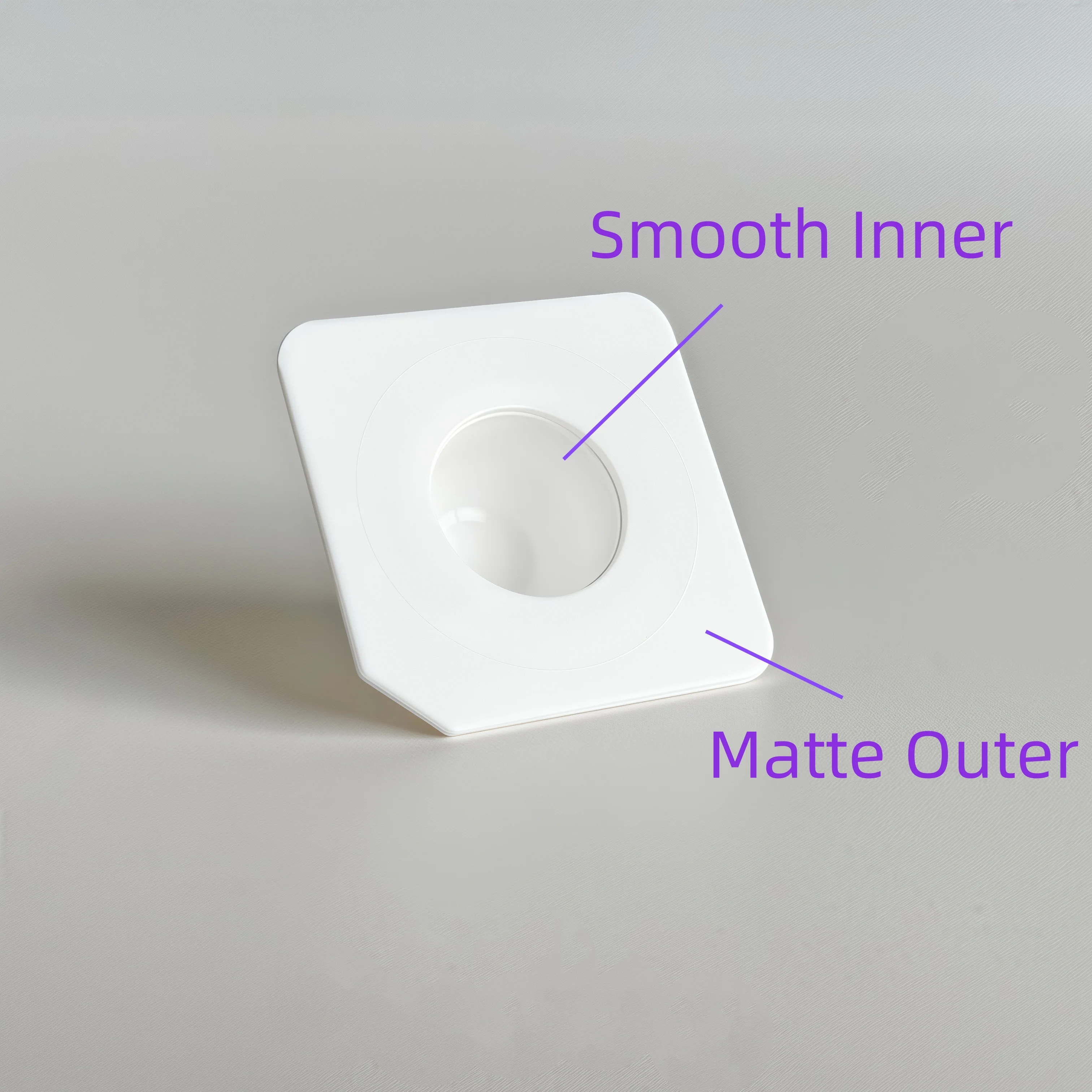 Disposable 2.5ml Plastic PP Cup with Aluminum Foil Lid for Cosmetic Use in 36.5*36.5*1.7mm Diameter