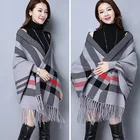 Long Scarves Scarf Fashion Plaid Scarf Warm Wrap Long Tassel Foulard Thick Blanket Winter Scarves Wool Shawls