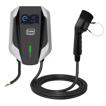 7kw 32A AC 230V TYPE2 Wall-Mounted Electric Car Charging Station EV Charger