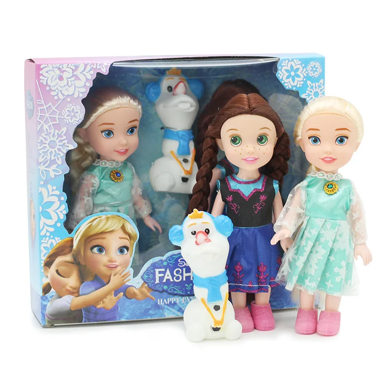 small elsa and anna doll