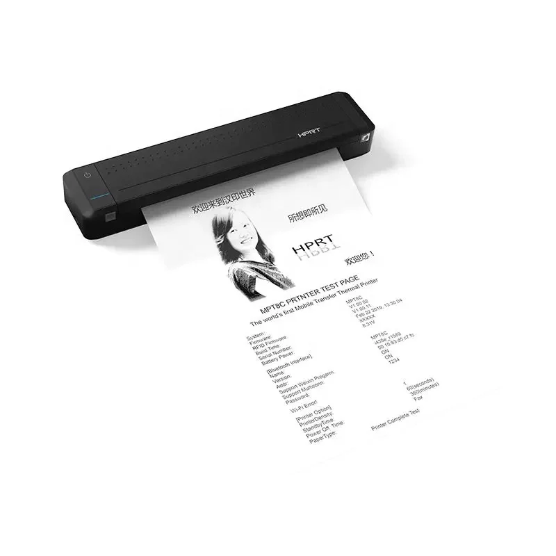Portable Hprt Mt800 A4 Paper 