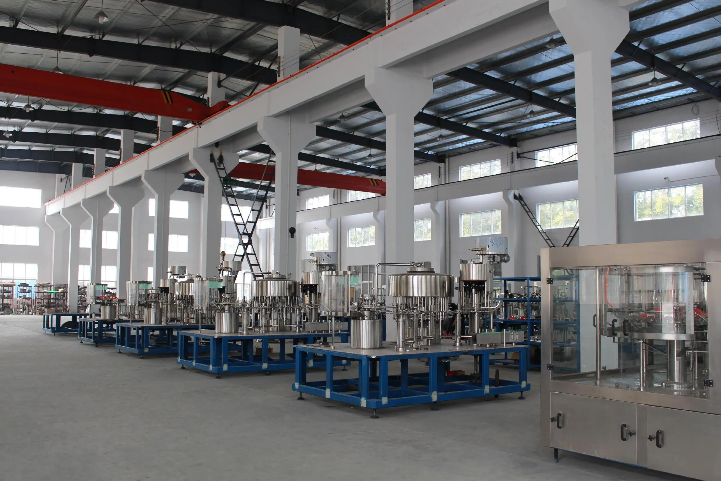 Turnkey Solution Automatic Glass Bottle Soda Water Filling Machine factory
