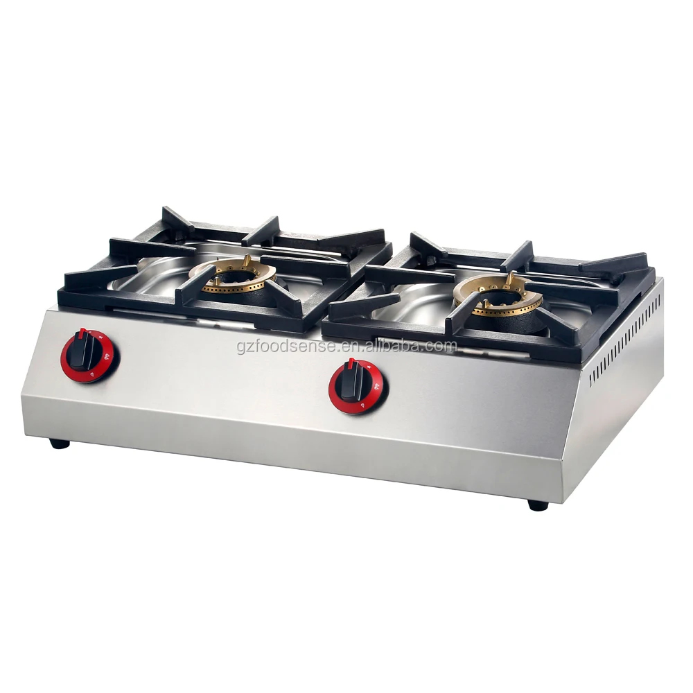 Commercial kitchen 4 burner freestanding gas stove with oven, industrial lpg burner cooker gas stove
