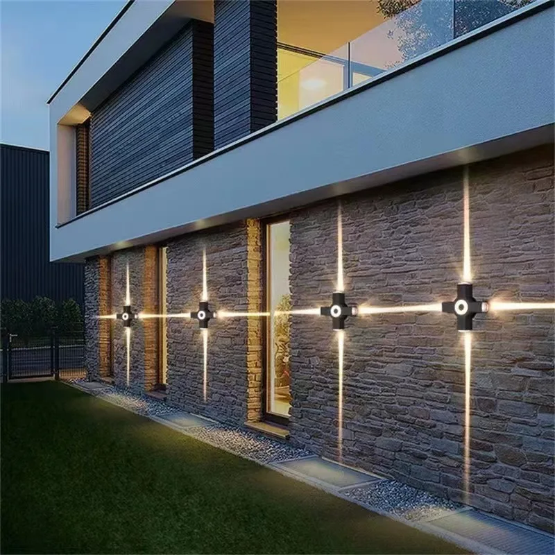 Factory low price 85-265v modern waterproof wall lamp lighting spot light 5w waterproof IP65 Led wall lamp