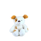Dog White Plush Toys Hot Selling Cheap Custom Arctic Fur Brown Dog White Plush Toys