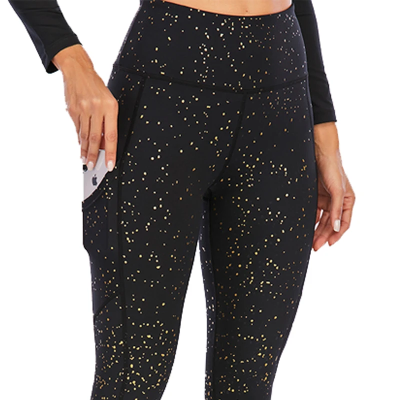 Buy Spandex Yoga Pants Printed Leggings 