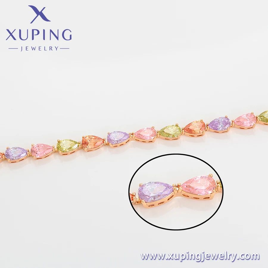A00907788 xuping Weekly Deals xuping jewelry china fantasy jewelry luminous live streaming 18K gold color cuff bracelets