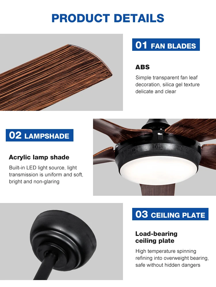 Ceiling Fan, 18W, LED - detail 18
