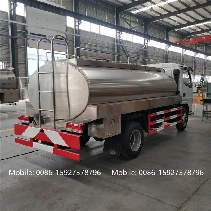 8CBM liter milk truck