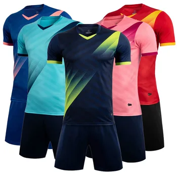 Cheap Sublimated Custom Club Football Uniform shirt maker thai quality men Custom Name and Number Mes si 30 Soccer Jersey Kits