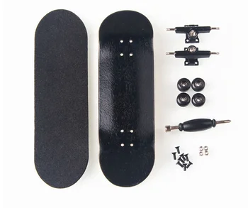 Professional 32mm 34mm wood finger skateboard with bearings