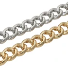 Gold Jewelry Chunky 18K Gold Necklace Jewelry Hip Hop Cuban Chain Women Chunky Necklace Accessories
