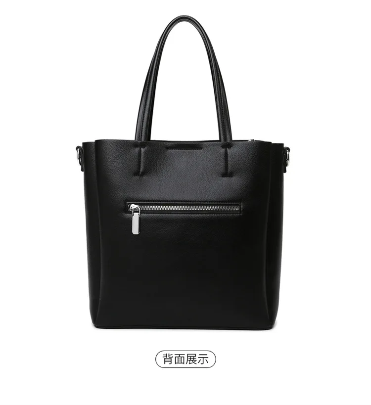 New Trendy Pu Leather Tote Shoulder Bag for Women Satchel Handbag with Top Handles Soft Handbags Vintage Shoulder Purses