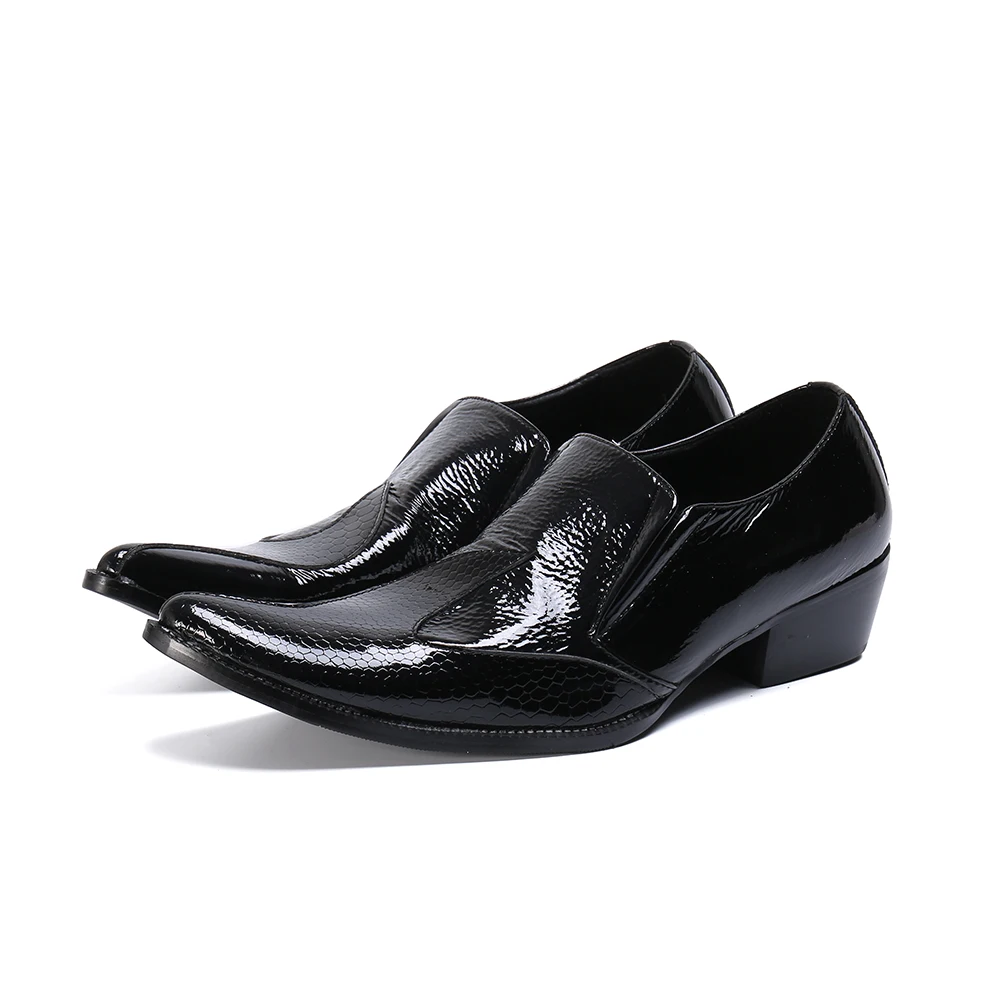 mens dress shoes 2 inch heel