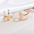Silver Earrings 925 Silver Brass Jewelry Bohem Jewelry Zirconia Jewelry Earrings