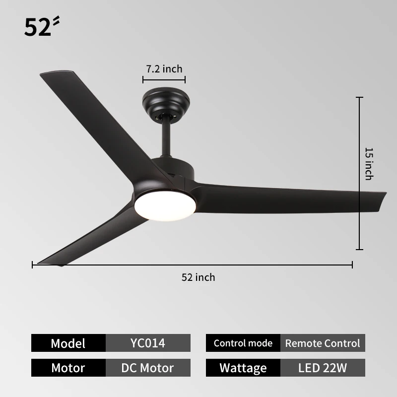 Ceiling Fan, Waterproof, BLDC, ABS - detail 28