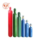 40l 150bar Cylinder ISO 9809 TUV CE Welding 40L 150bar Oxygen Cylinders Price With Trolley For Salvador