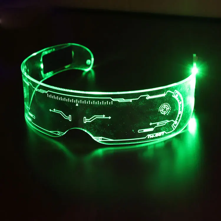 cyber visor led glasses