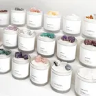 Candles Private Label Candles Wholesale Crystal Healing Aromatherapy Private Label Soy Wax Scented Candles