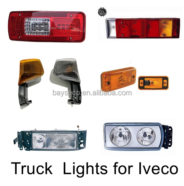 Side Truck Body Parts Headlight Side Marker Fog Everse Alarm Oe