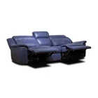 Modern Sofas Modern Modern Fancy Living Room Blue Leather Sofas Sets