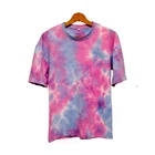 Tie Dye New Custom Made Tie Dye Colours Pocket Front Print Long Sleeve Colorful Hoodie For Men Custom Print Logo