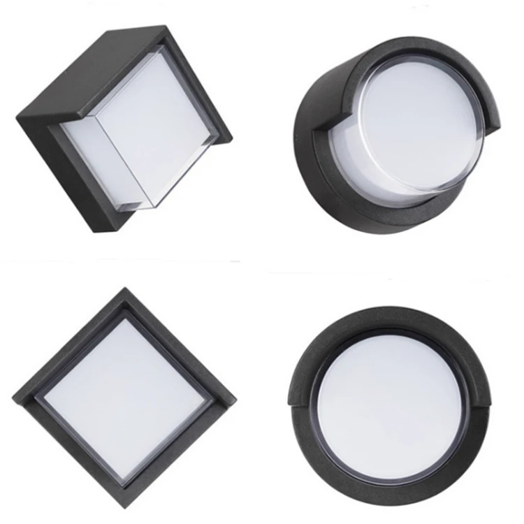 Indoor outdoor wall lights Waterproof Ip65 surface mounted porch balcony garden Led wall lights