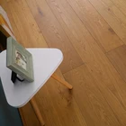 Flooring Solid Flooring Custom UV Oiled Chinese Teak Solid Wood Click Lock Hardwood Flooring