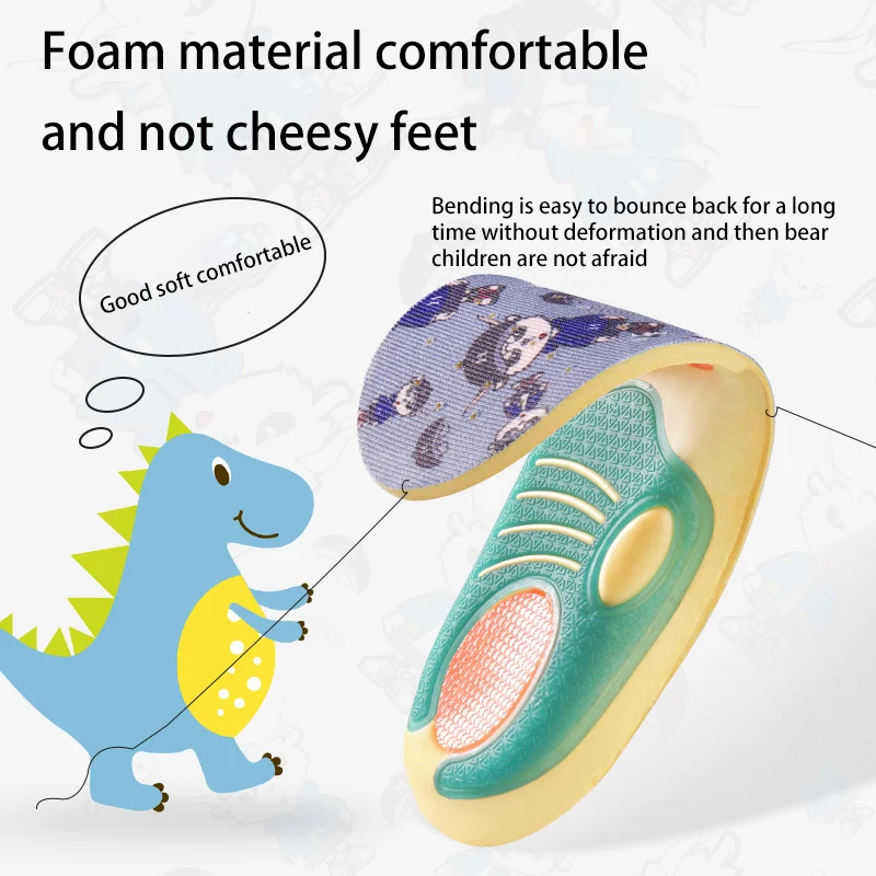 Kids Sports Insoles Arch Support Shock Absorbing Pads Kids Sports Insoles Arch Support Shock Absorbing Pads