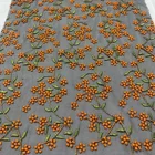 Fabric Dress Dresswoven 2021 New Sample Hot Sales Mesh Embroidery Fabric Trim Multi Color Texture Fabric For Dress