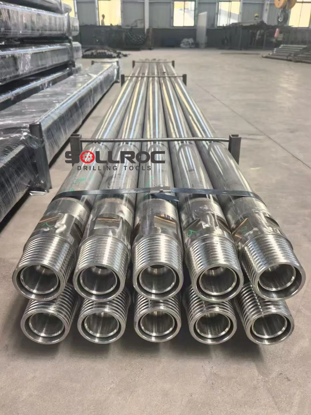 114mm 4.5'' Stainless Steel Wear Resistant RC Drill Pipe with Reverse Circulation Mechanism for Mining