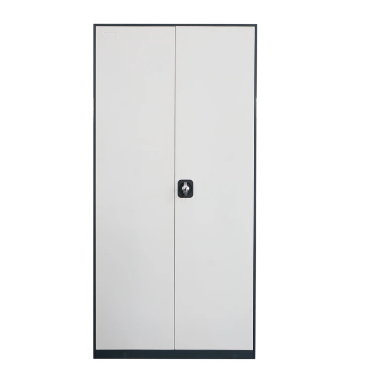 Office Metal Tall Garage Storage File Cabinet with Locking 2 Doors steel cupboard and Adjustable Shelves