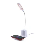 Table Charger Amazon Hot Sell 5W/7.5W/15W Multi-functional Led Table Lamp Wireless Charger Desk Lamp