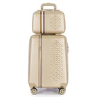 Luggage Cases Top Quality Aluminum Trolley 25 Years Factory Women Carry On Suitcase Traveling Luggage Bags Cases Sets