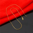 Gold Jewelry Wholesale New Style Gold Plated Jewelry 18k Fine Gold-plated Chains Men Necklace