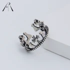 Sterling Silver Silver Crown Luxury Shiny Elegant Sterling Silver 925 Handmade Silver Plated Ring