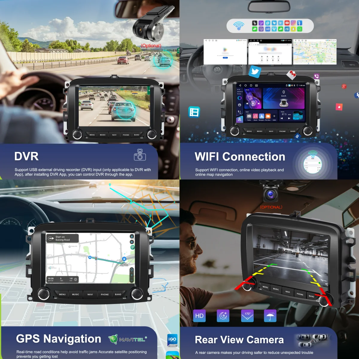 android auto ips bt gps wifi wholesale a4289-4