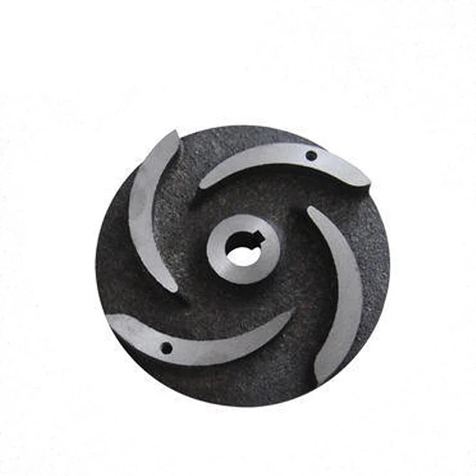 China Foundry Custom Made Impeller Iron Parts Sand Casting Service factory