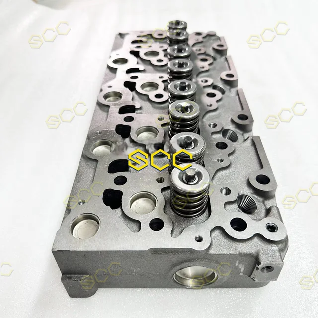 Factory price Kubota Cylinder Head V2203 V2403 V1505 V3307 V3800 D1105 D902V2607 Cylinder Head Assembly With Valve for Kubota