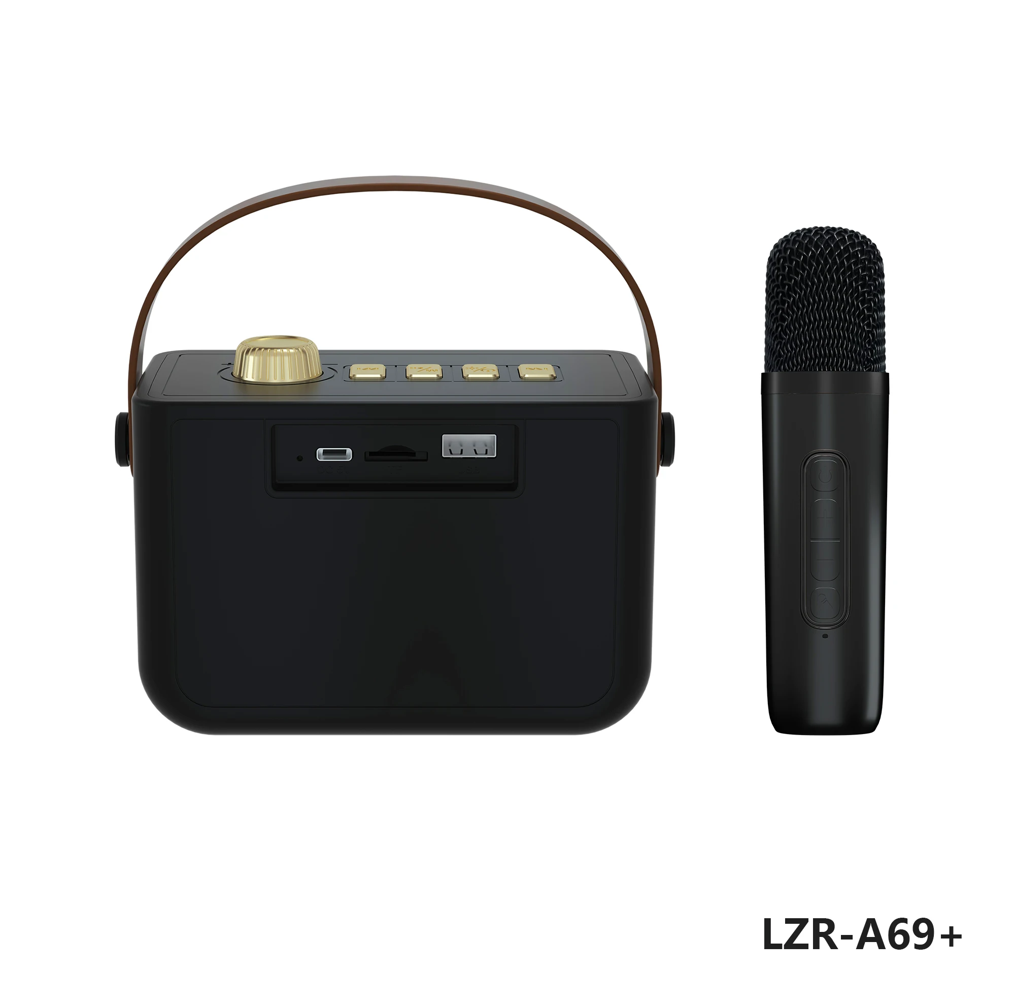lzr-a69 altavoz de karaoke portable music player r
