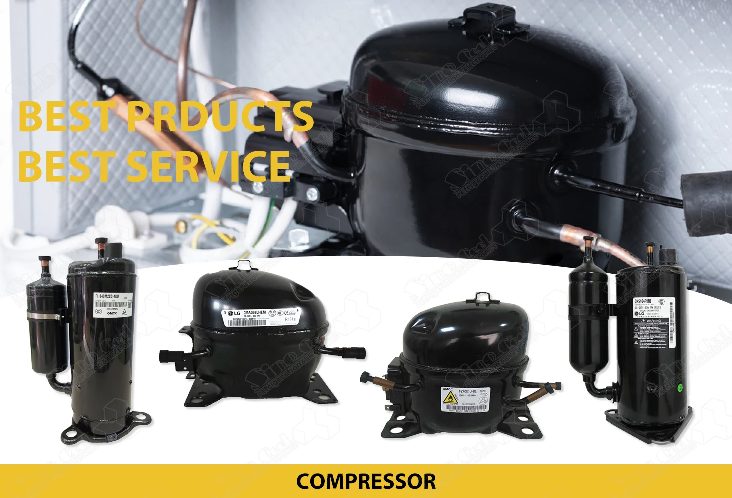 Donper R600a Refrigerator Compressor Donper Compressor Donper