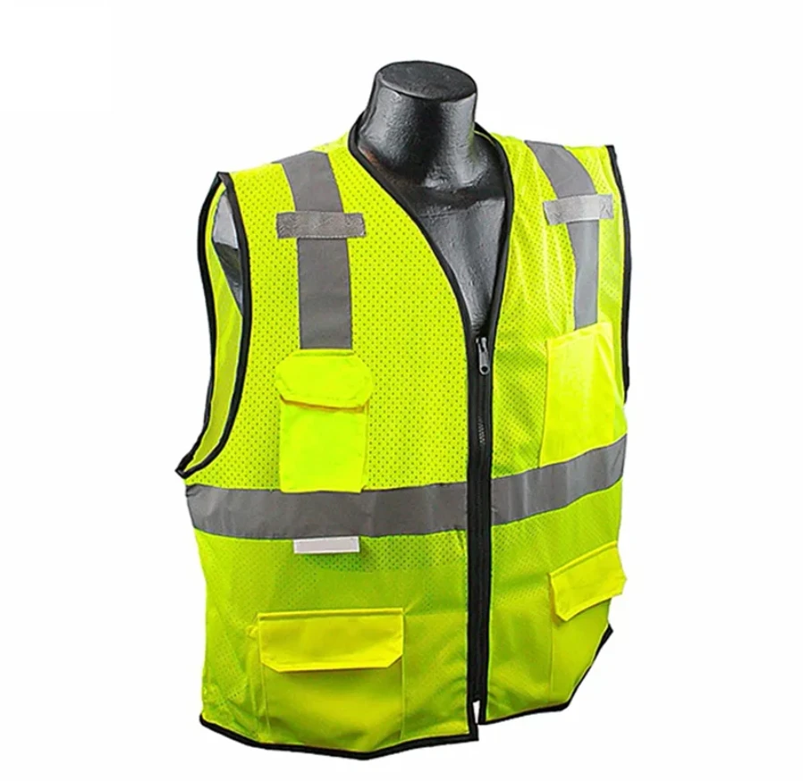 Motorcycle Riding Vest Reflective Safety Clothing Road Traffic Patrol
