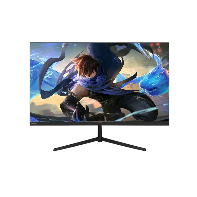 24 Inch Gaming Monitor Pc Black Desktop 