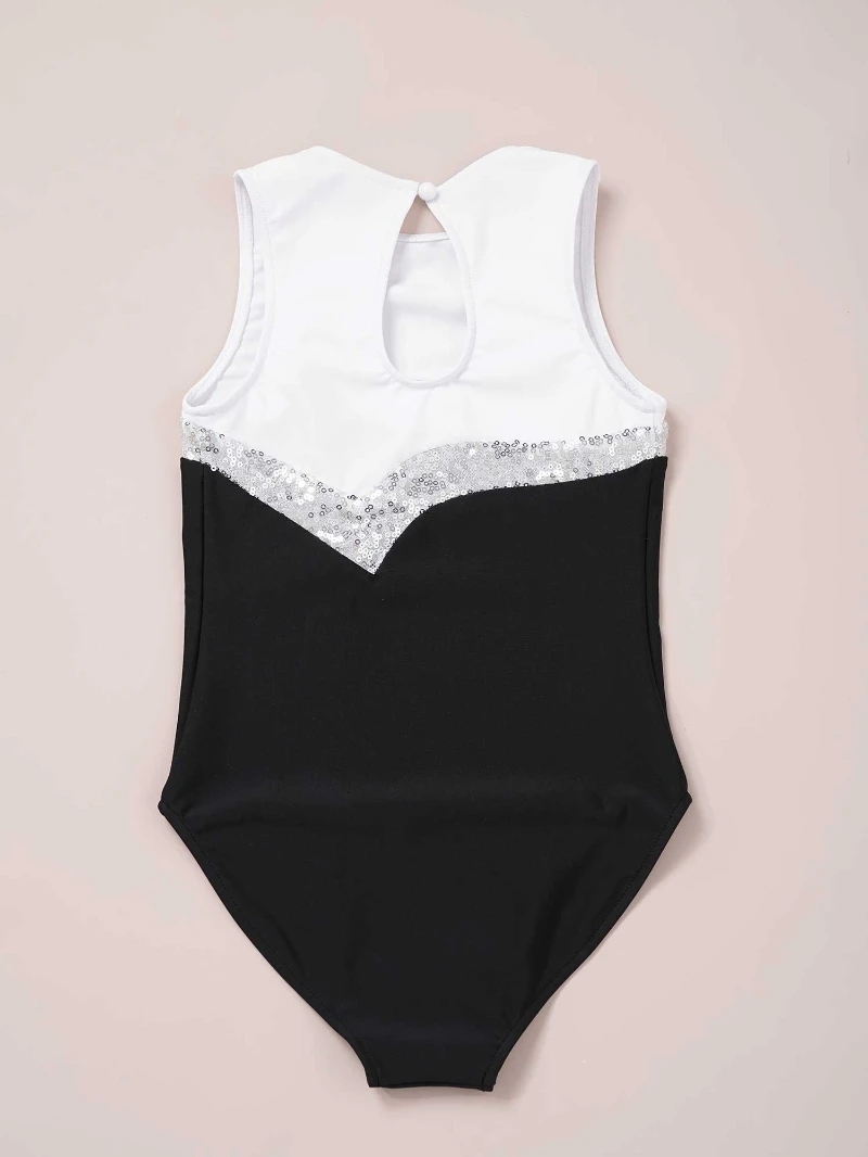 Shiny Sequins Ballet Dance Gymnastics Competition Leotard Tights H7566c1ec00214dfc95f36a297f21430cX