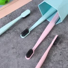 Pla New Cheap And High Quality PLA 100% Biodegradable Toothbrush With Soft Rubber