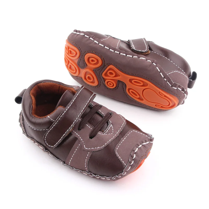 Spring and Autumn New Dark Retro Maze Bottom Baby Non-slip 0-1 Year Old Infants Shoes details