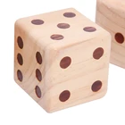 Dices Factory Sale Various Funny Pine Wood Unfinished Wooden Dices