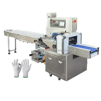 low price fast speed automatic bagging sachet knitting glove packing machine