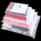 Bag Pvc Plastic Bag SZHOYO Custom Printing Resealable Frosted Plastic PVC Slider Zipper Bag For Garment