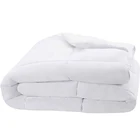 Comforter Goose Feather Down Comforter Queen 100% Cotton Medium Warm All Seasons Duvet Insert Full/Queen